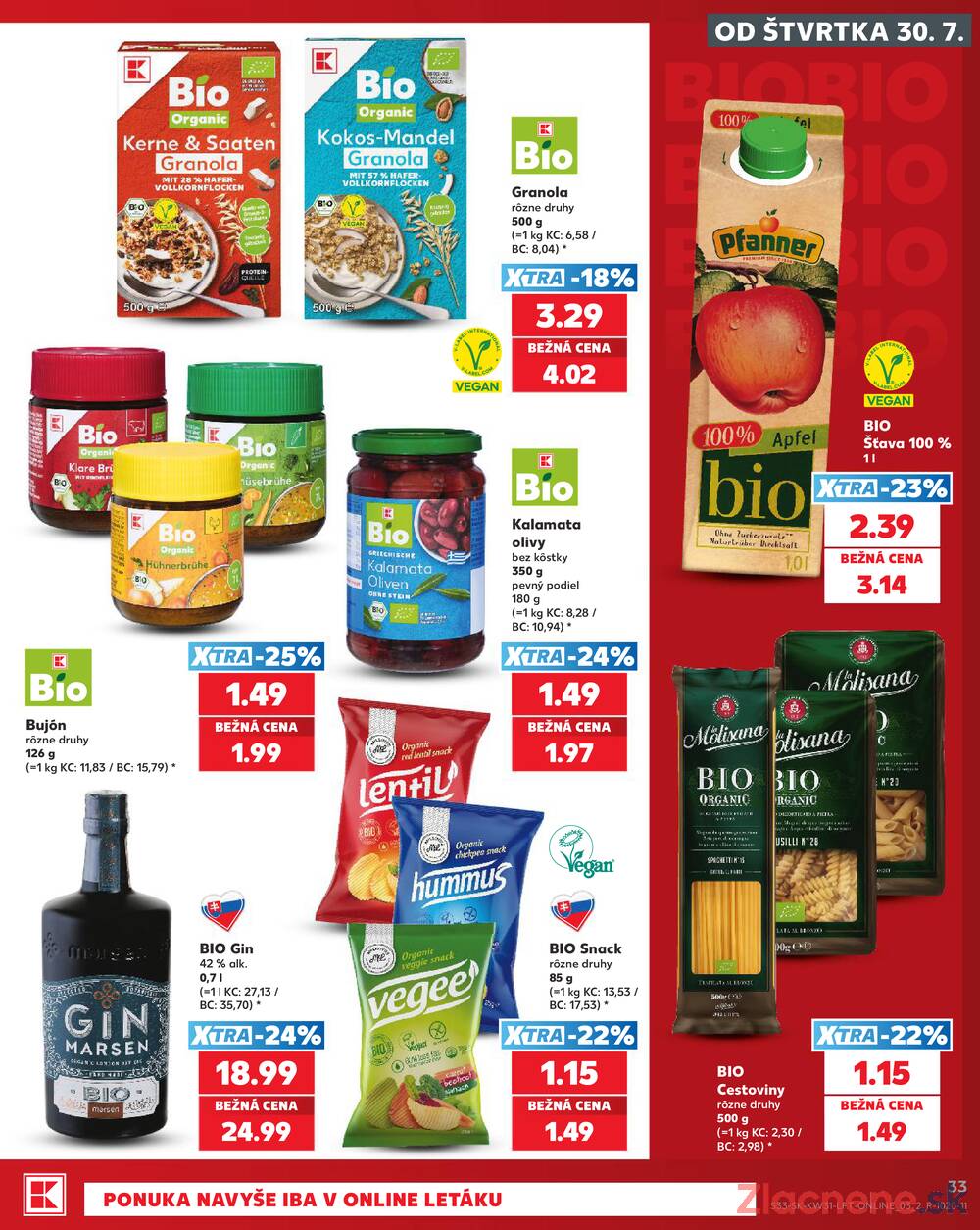 Kaufland 30.7. - 5.8. - Kaufland Spišská Nová Ves