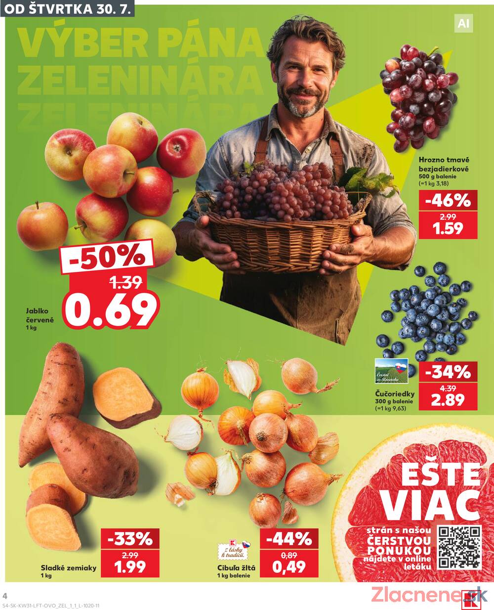 Leták Kaufland - Kaufland 30.7. - 5.8. - Kaufland Humenné - strana 4 Leták Kaufland - Kaufland 30.7. - 5.8. - Kaufland Humenné - strana 4
