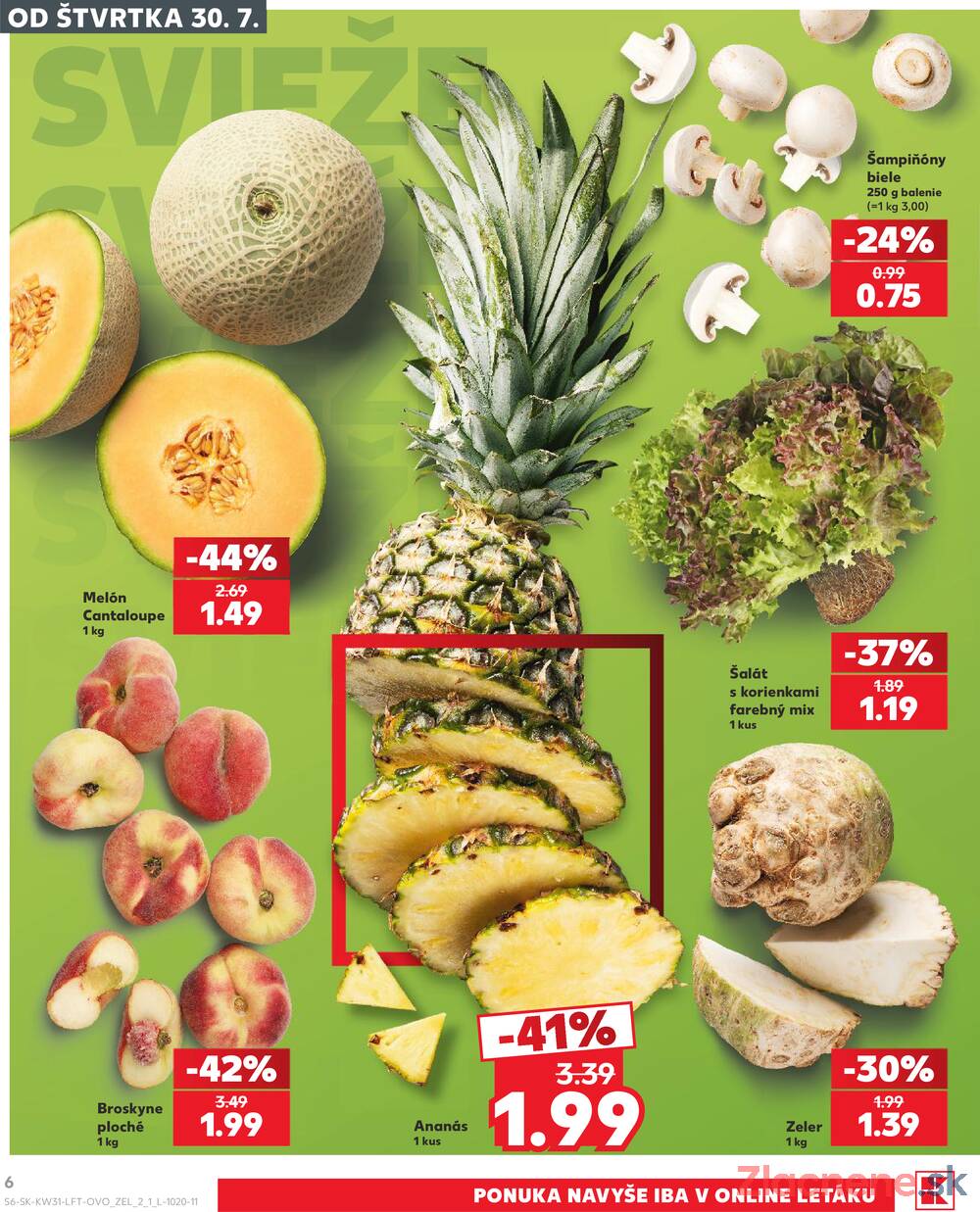 Leták Kaufland - Kaufland 30.7. - 5.8. - Kaufland Humenné - strana 6 Leták Kaufland - Kaufland 30.7. - 5.8. - Kaufland Humenné - strana 6