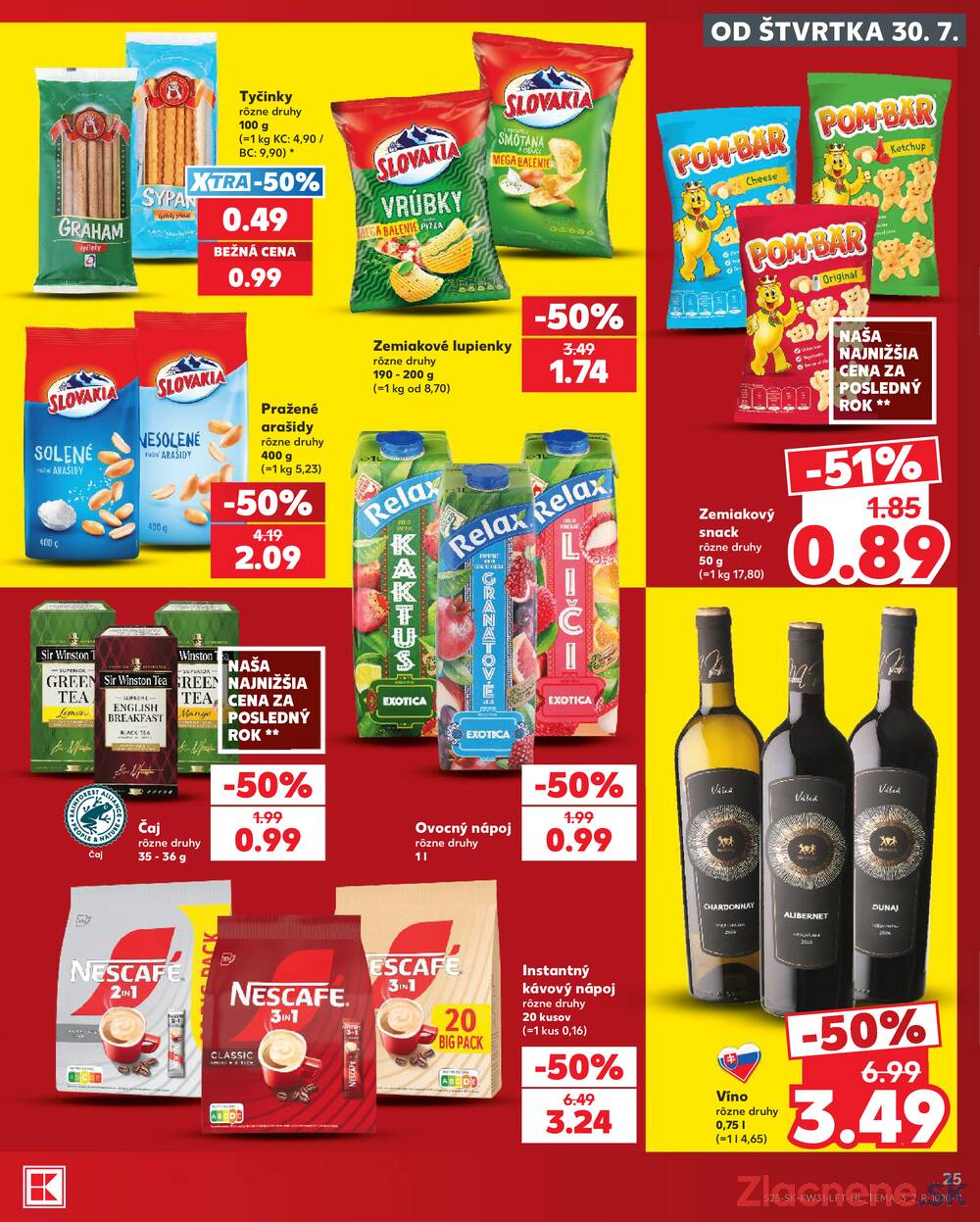 Leták Kaufland - Kaufland 30.7. - 5.8. - Kaufland Humenné - strana 25