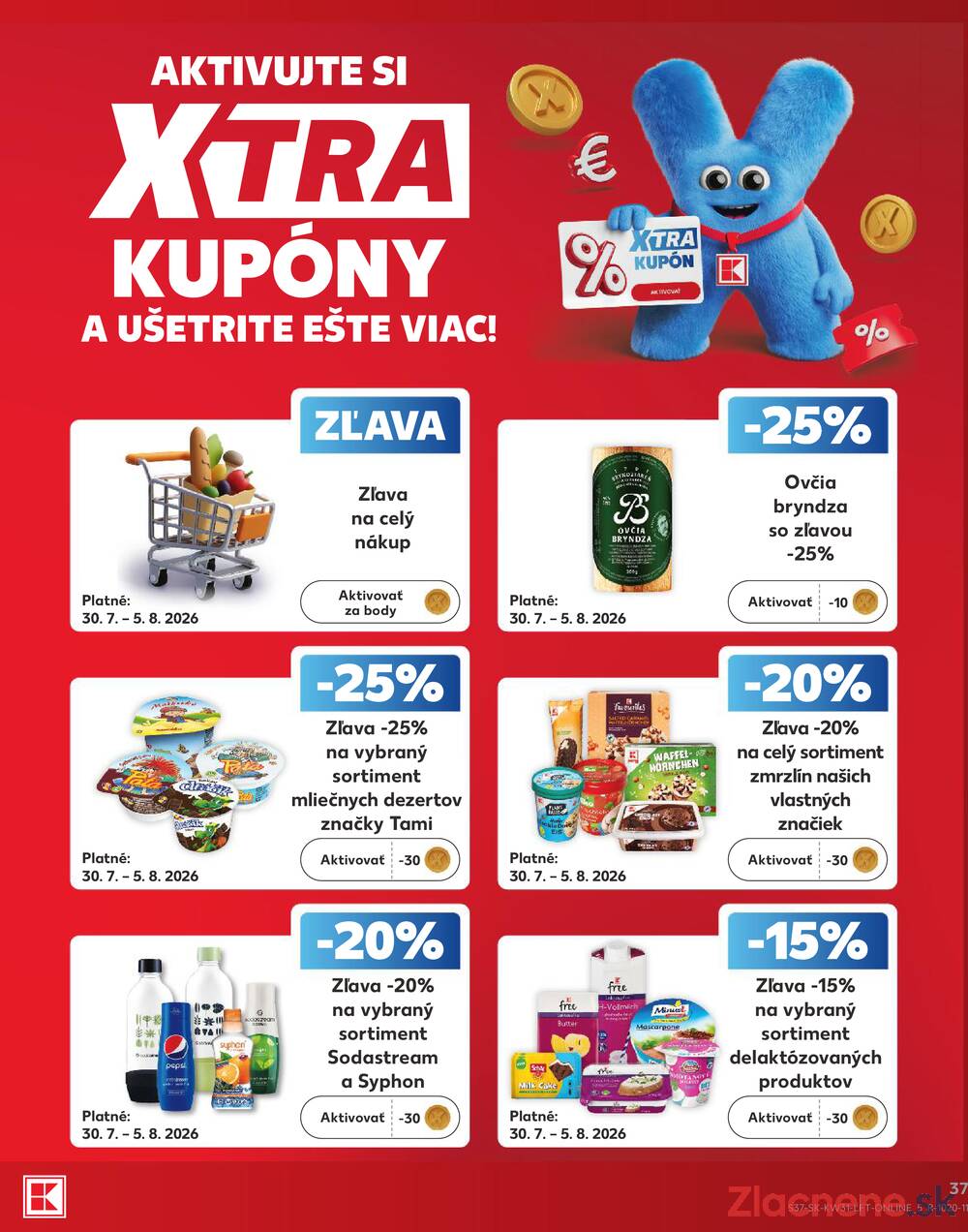 Leták Kaufland - Kaufland 30.7. - 5.8. - Kaufland Humenné - strana 37 Leták Kaufland - Kaufland 30.7. - 5.8. - Kaufland Humenné - strana 37