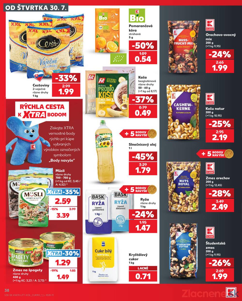 Leták Kaufland - Kaufland 30.7. - 5.8. - Kaufland Humenné - strana 38 Leták Kaufland - Kaufland 30.7. - 5.8. - Kaufland Humenné - strana 38