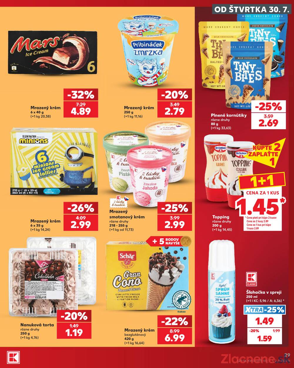 Leták Kaufland - Kaufland 30.7. - 5.8. - Kaufland Rimavská Sobota - strana 29