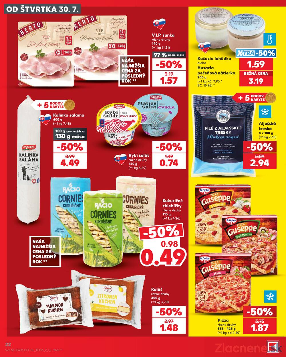 Kaufland 30.7. - 5.8. - Kaufland Bardejov