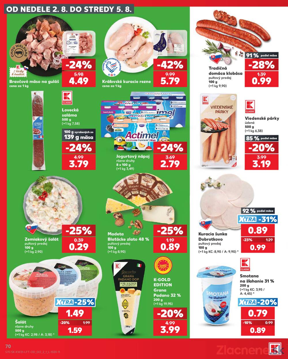 Kaufland 30.7. - 5.8. - Kaufland Trebišov