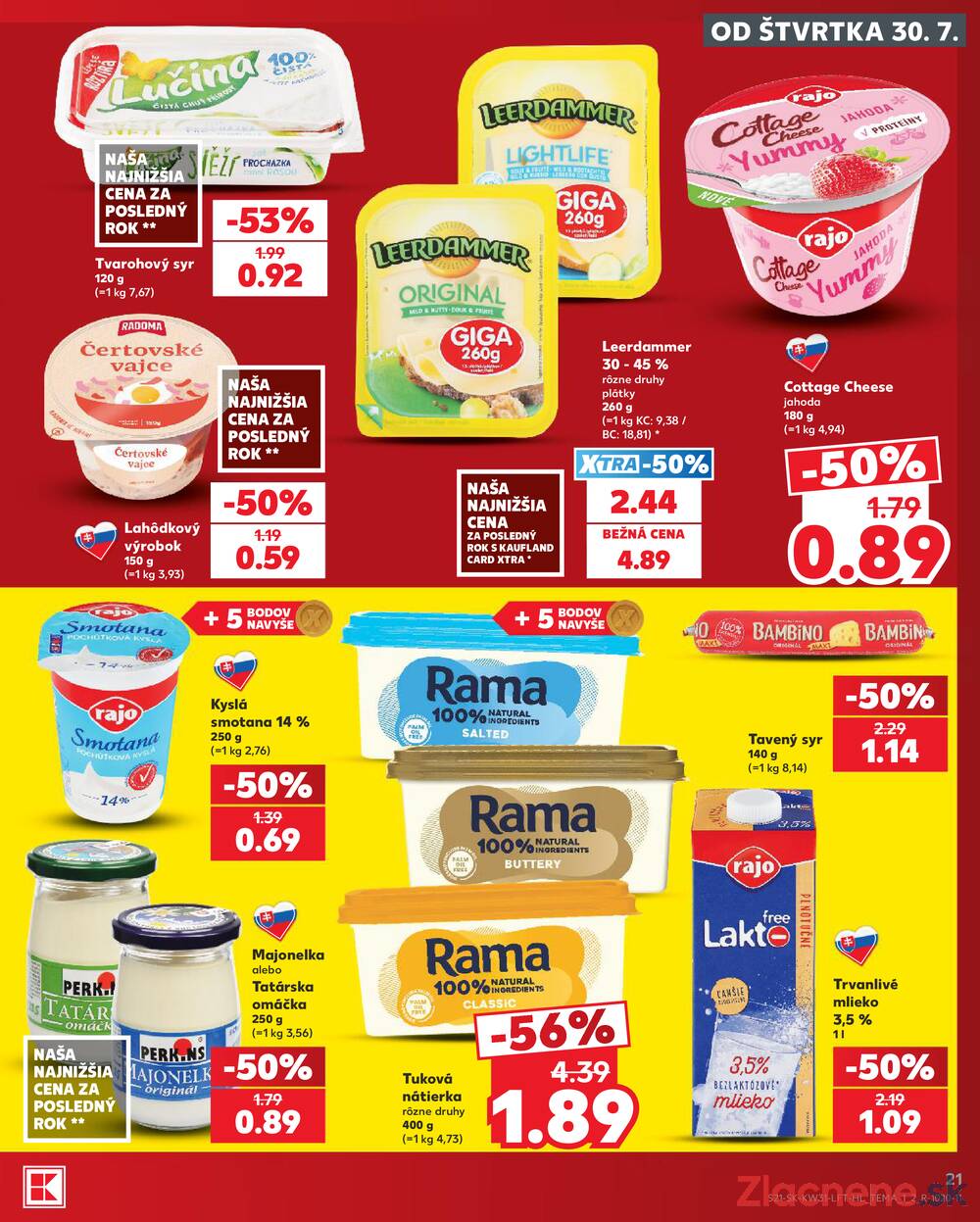 Leták Kaufland - Kaufland 30.7. - 5.8. - Kaufland Dolný Kubín - strana 21