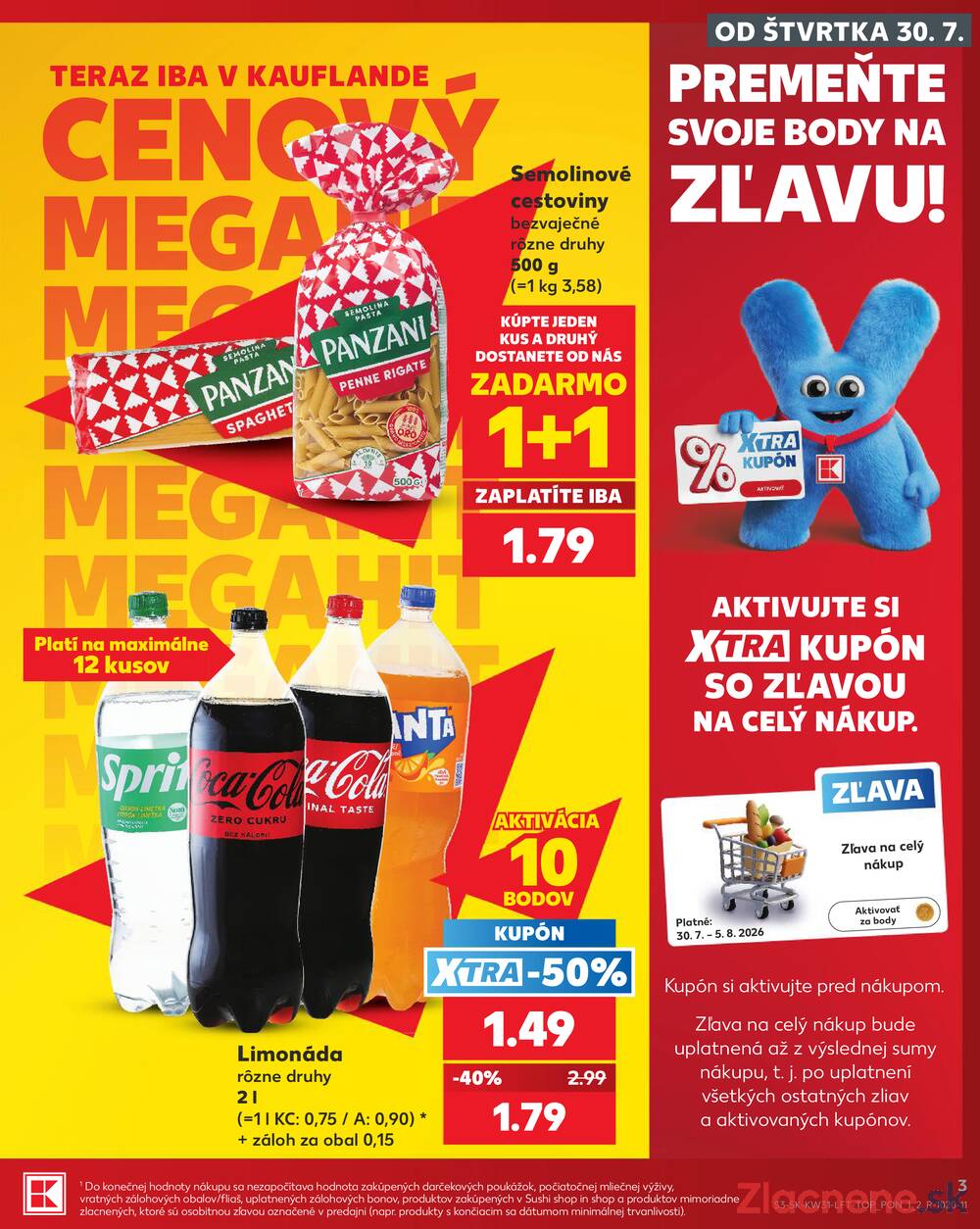 Kaufland 30.7. - 5.8. - Kaufland (A. H. Škultétyho, Veľký Krtíš)