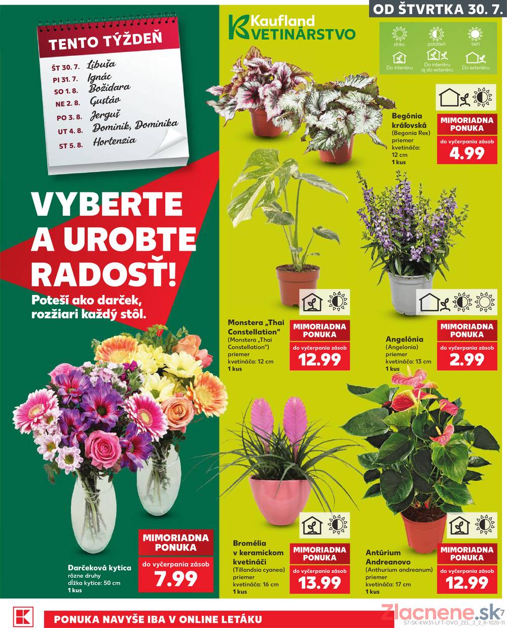 Kaufland 30.7. - 5.8. - Kaufland Piešťany