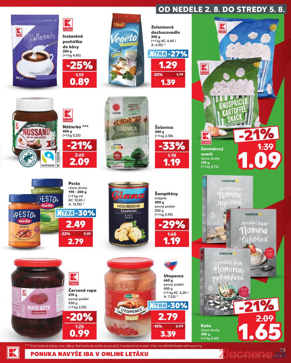 Kaufland 30.7. - 5.8. - Kaufland Piešťany