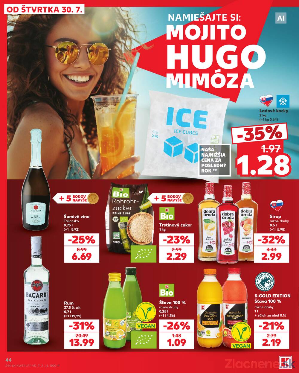 Leták Kaufland - Kaufland 30.7. - 5.8. - Kaufland Prievidza (Necpaly) - strana 44 Leták Kaufland - Kaufland 30.7. - 5.8. - Kaufland Prievidza (Necpaly) - strana 44