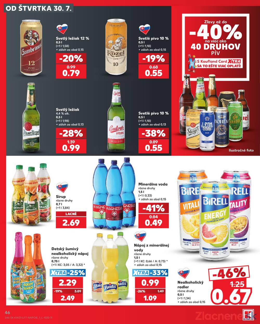 Leták Kaufland - Kaufland 30.7. - 5.8. - Kaufland Prievidza (Necpaly) - strana 46 Leták Kaufland - Kaufland 30.7. - 5.8. - Kaufland Prievidza (Necpaly) - strana 46