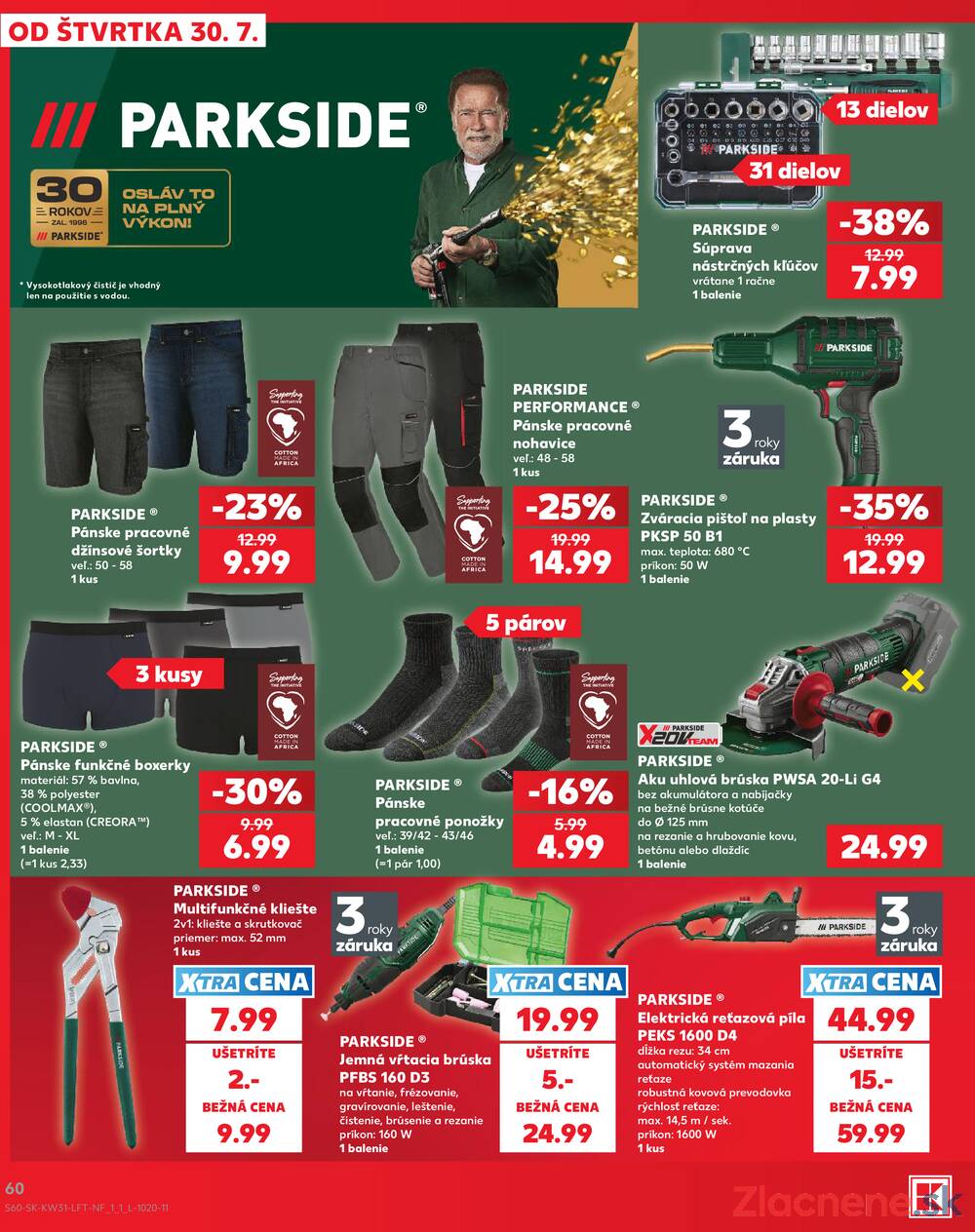 Leták Kaufland - Kaufland 30.7. - 5.8. - Kaufland Prievidza (Necpaly) - strana 60