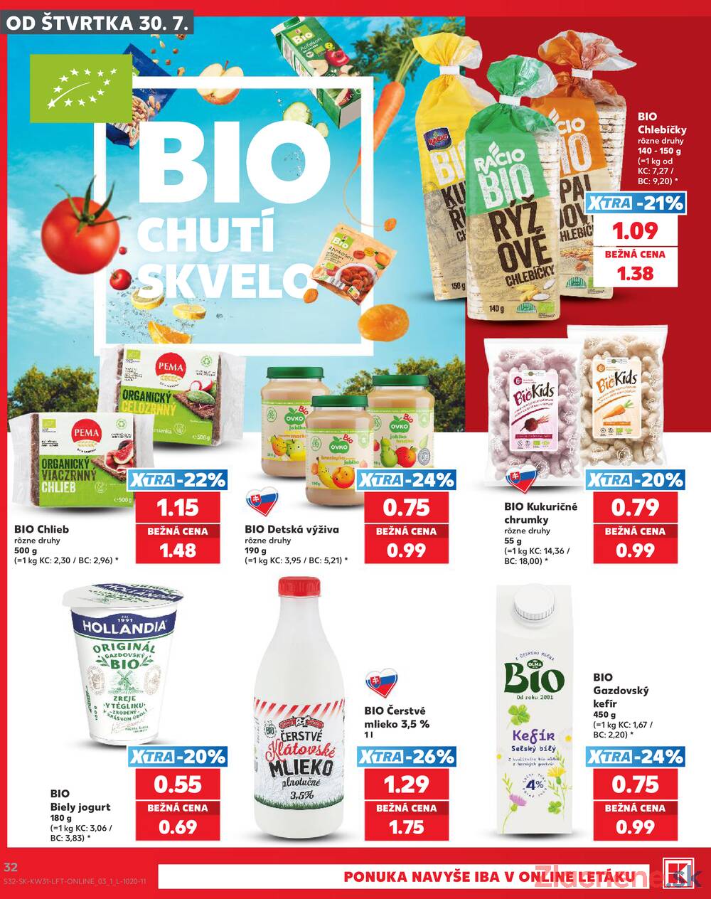 Kaufland 30.7. - 5.8. - Kaufland Trnava - Juh - Bratislavská