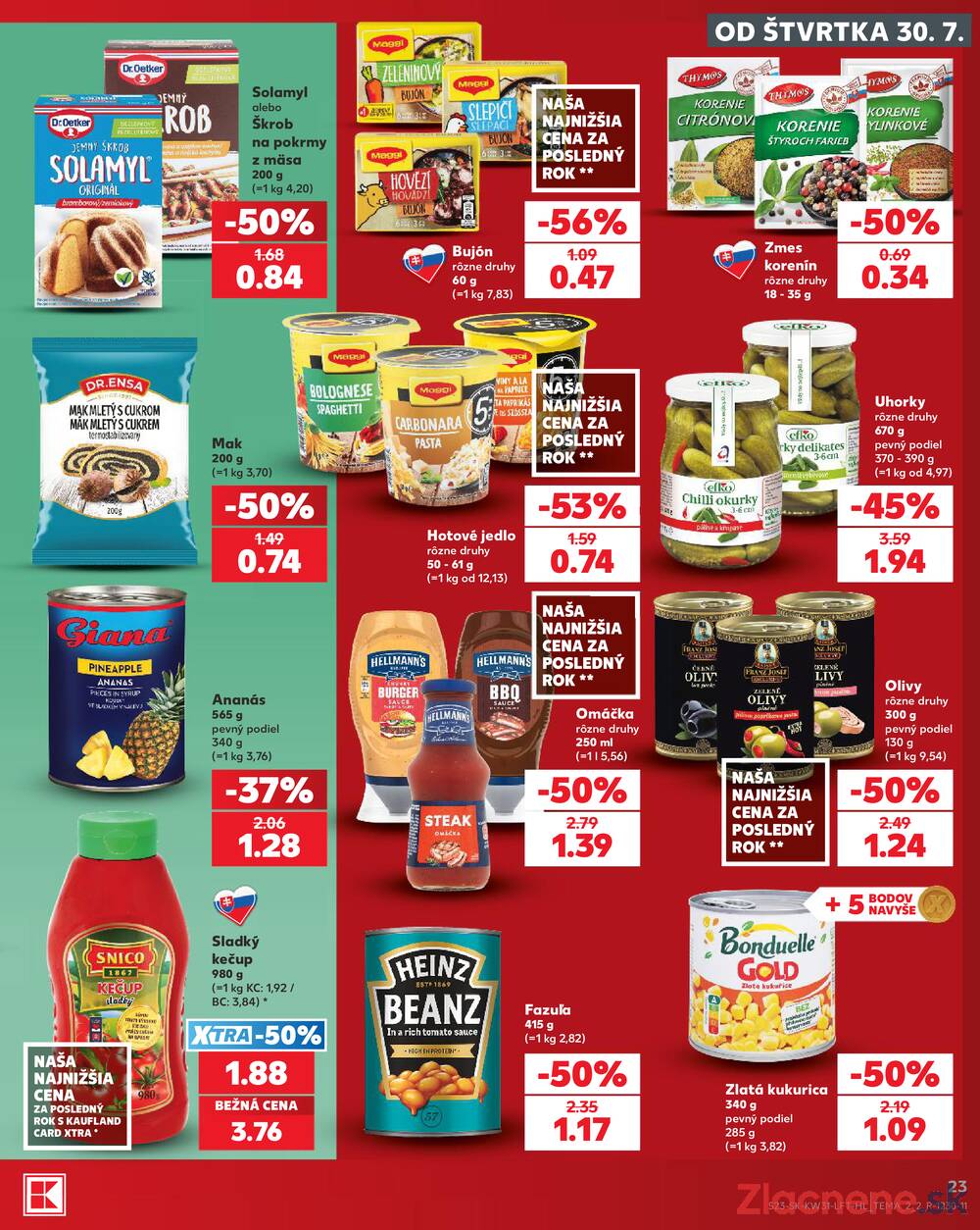 Kaufland 30.7. - 5.8. - Kaufland Liptovský Mikuláš