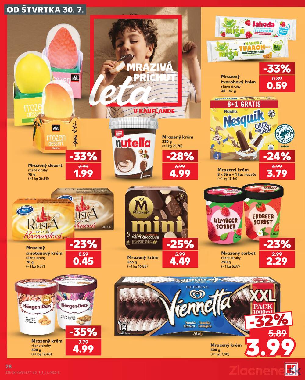 Kaufland 30.7. - 5.8. - Kaufland Liptovský Mikuláš