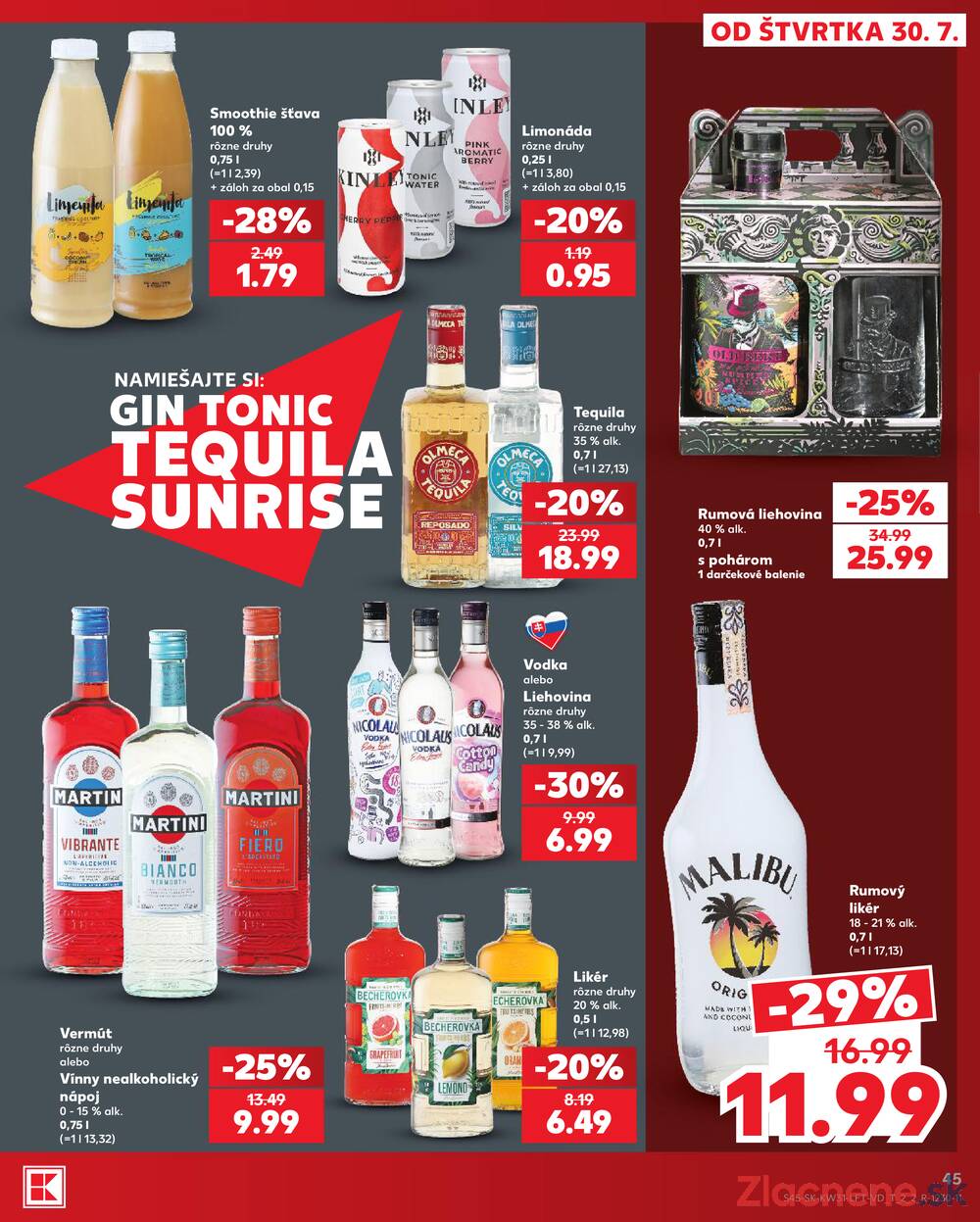 Kaufland 30.7. - 5.8. - Kaufland Liptovský Mikuláš