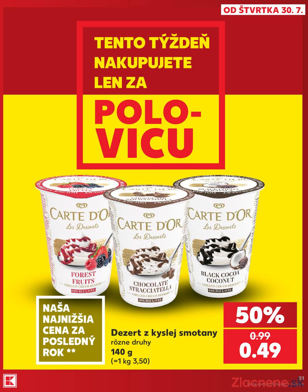 Kaufland 30.7. - 5.8. - Kaufland Liptovský Mikuláš