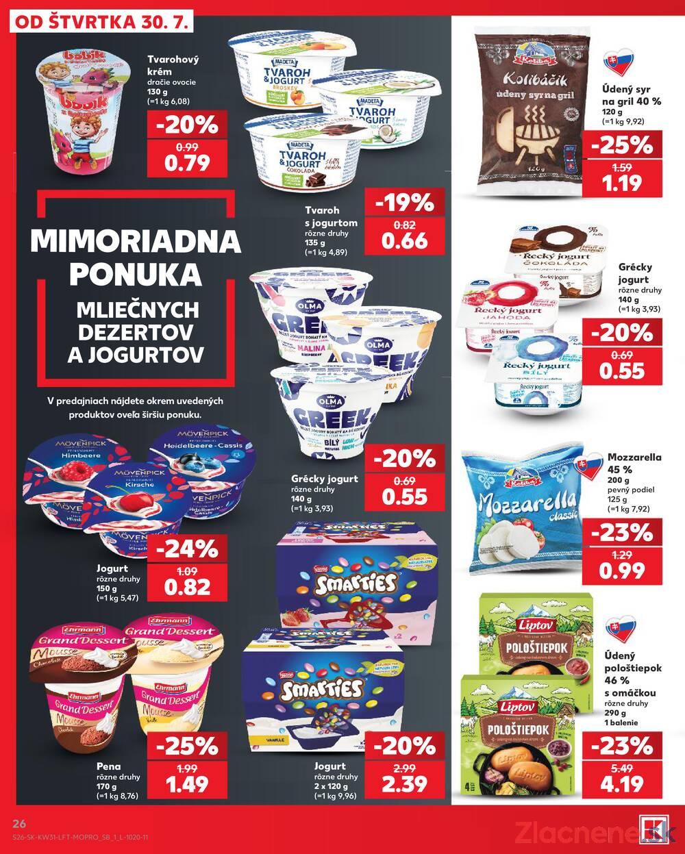 Kaufland 30.7. - 5.8. - Kaufland Považská Bystrica - Centrum