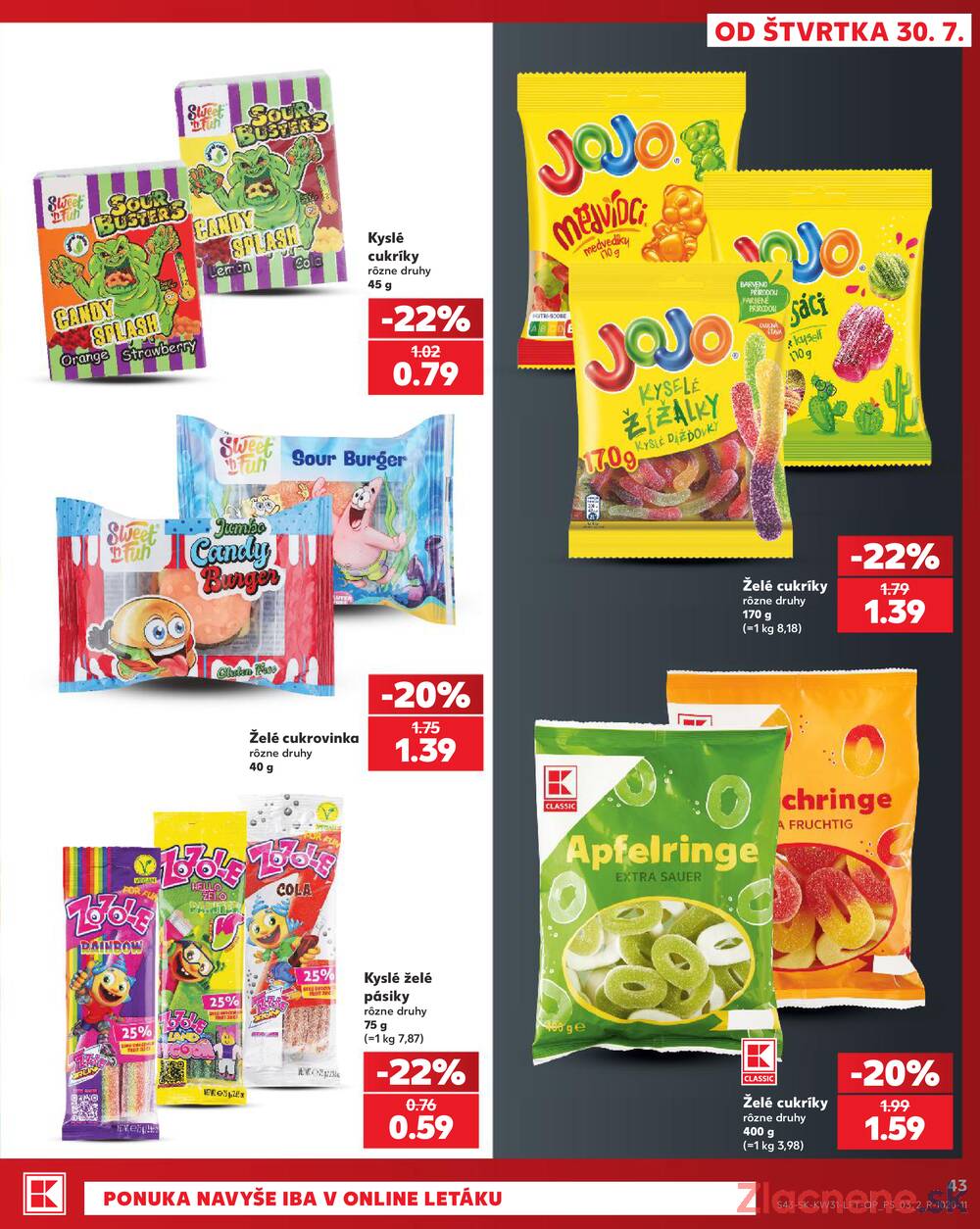 Kaufland 30.7. - 5.8. - Kaufland Považská Bystrica - Centrum