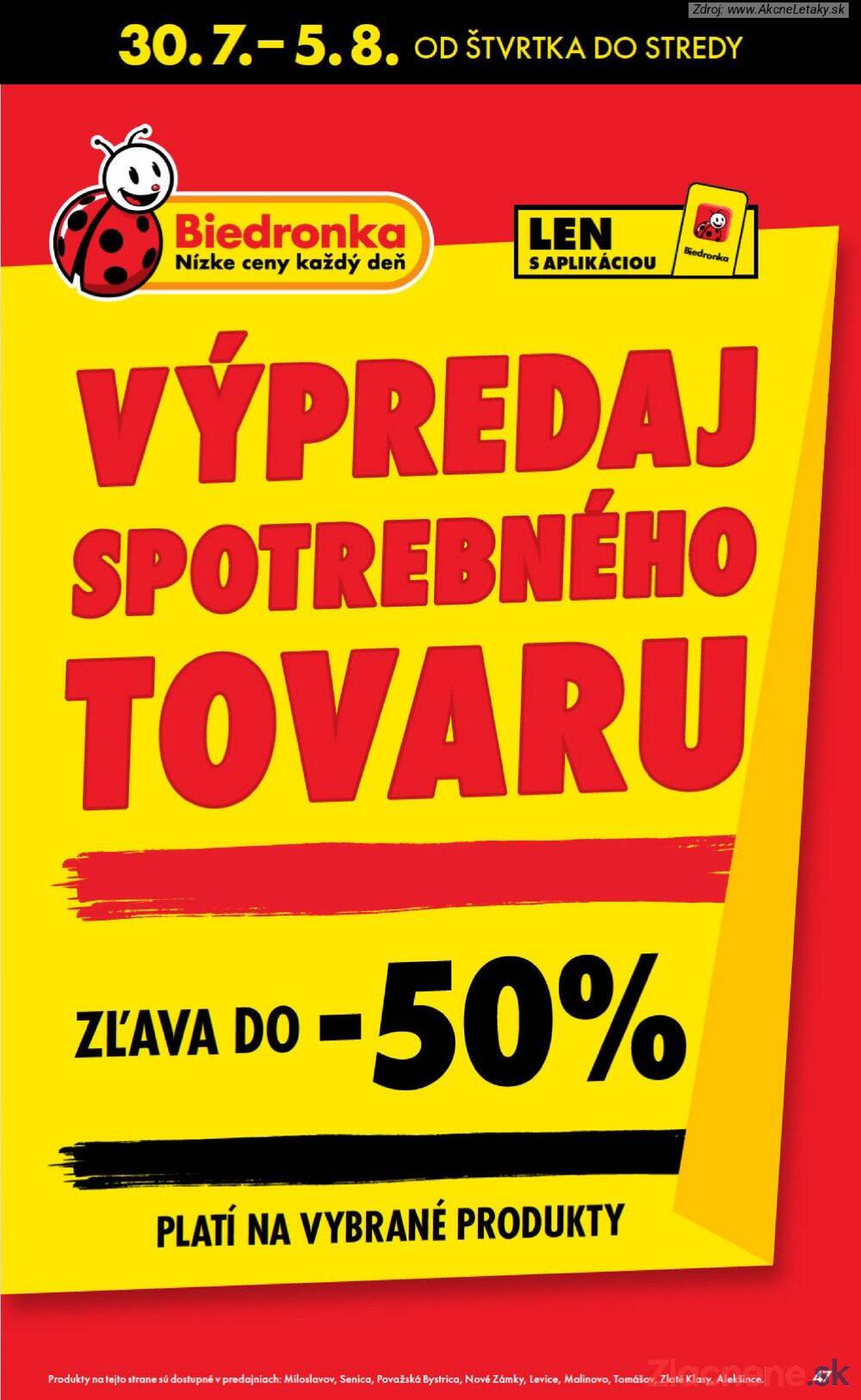Biedronka do 5.8.