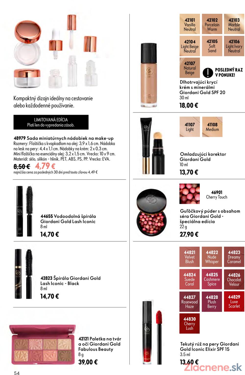 Oriflame do 18.8.