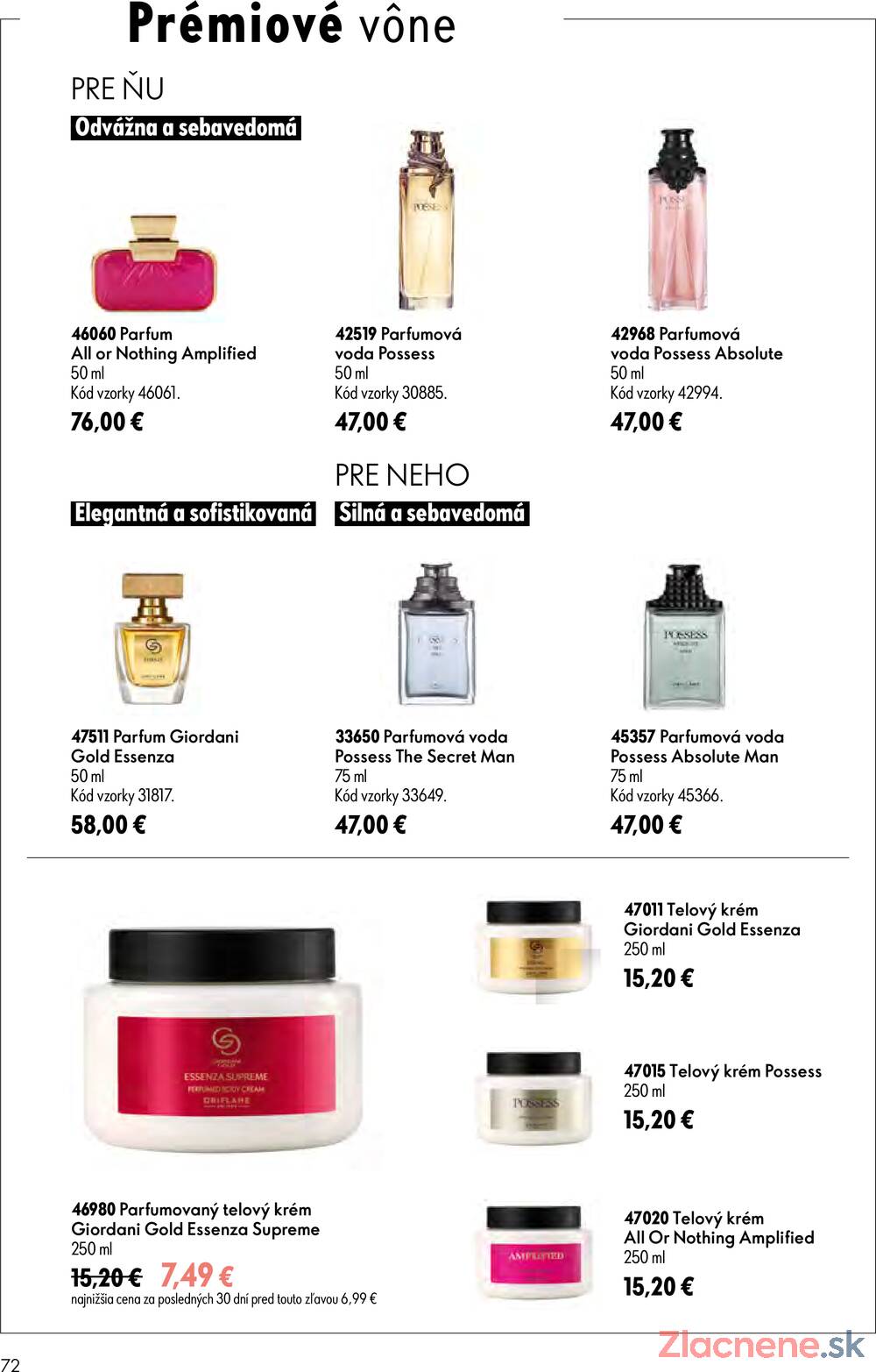 Oriflame do 18.8.