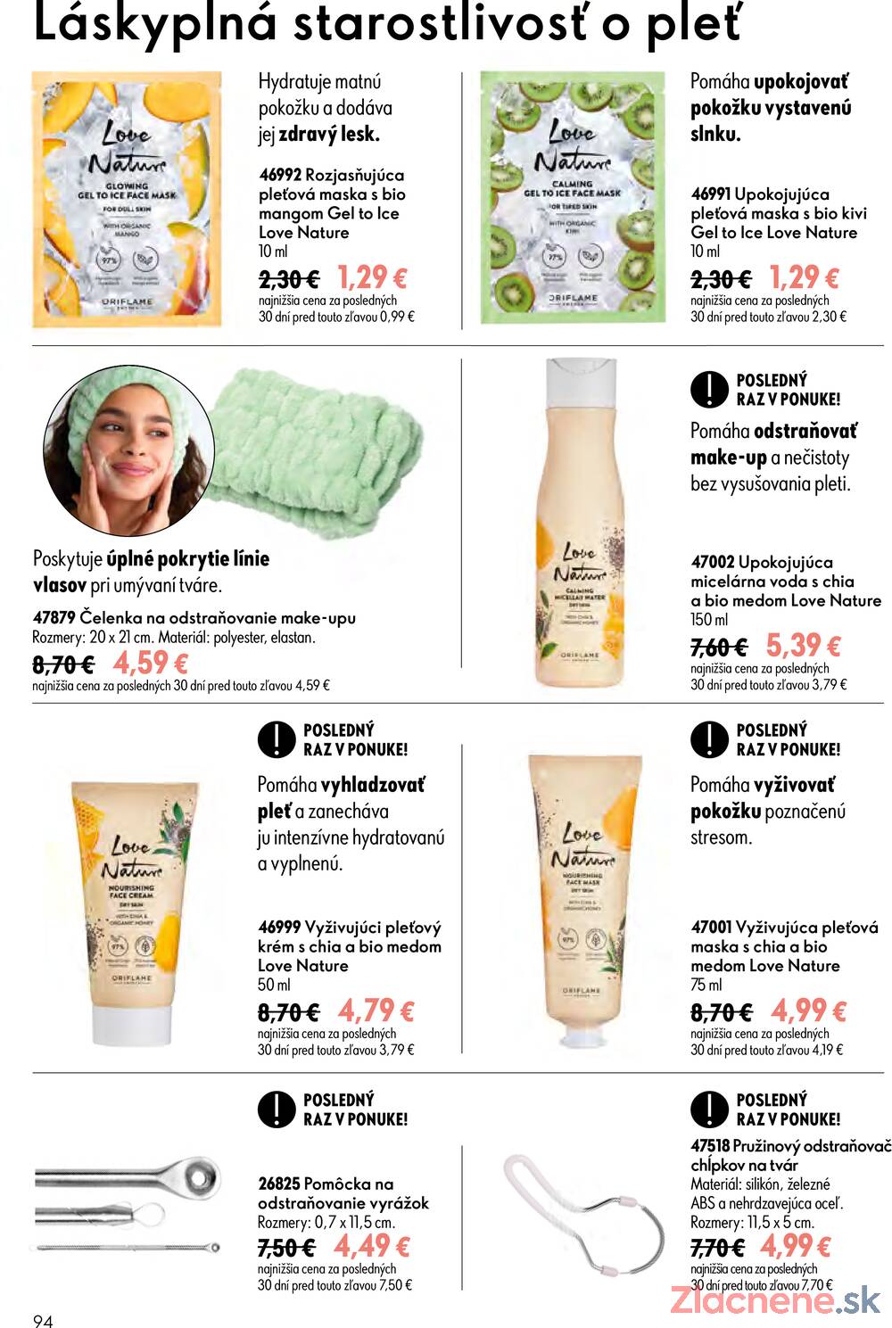 Oriflame do 18.8.