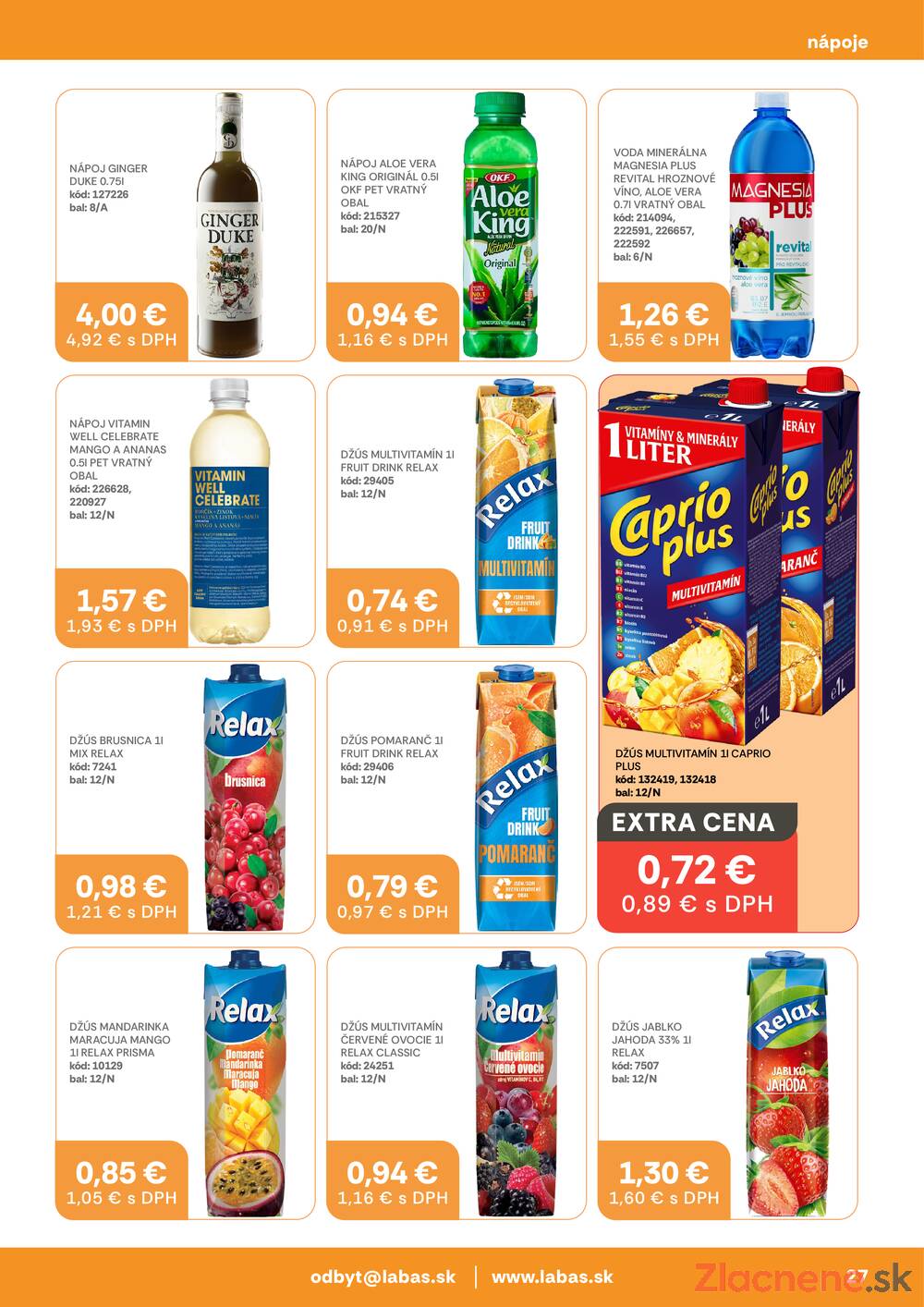 Leták Labaš - Labaš Magazín do 13.8. - strana 27 Leták Labaš - Labaš Magazín do 13.8. - strana 27