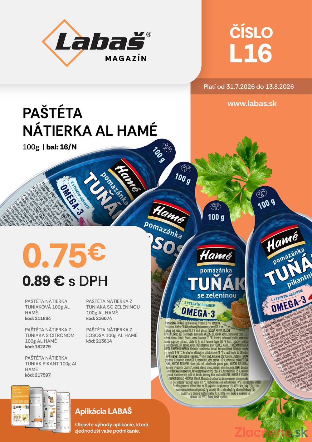 Leták Labaš - Labaš Magazín do 13.8. - strana 44 Leták Labaš - Labaš Magazín do 13.8. - strana 44