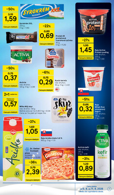 Tesco supermarkety od 5.8. do 11.8.2026