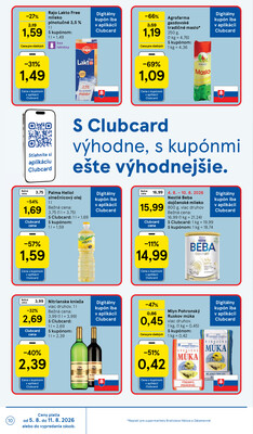Tesco supermarkety od 5.8. do 11.8.2026