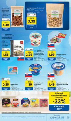 Tesco supermarkety od 5.8. do 11.8.2026