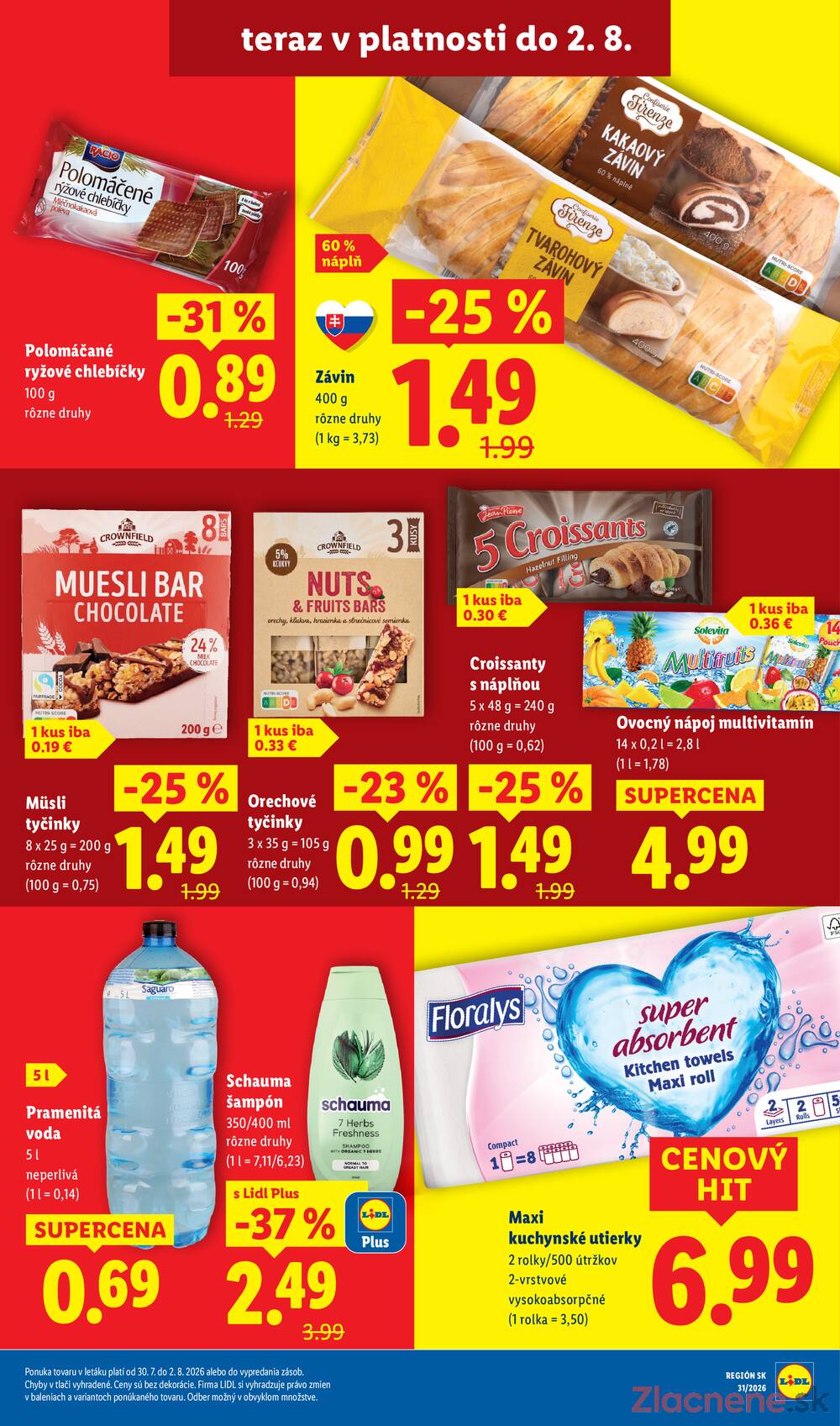Lidl Štvrtek do 2.8.