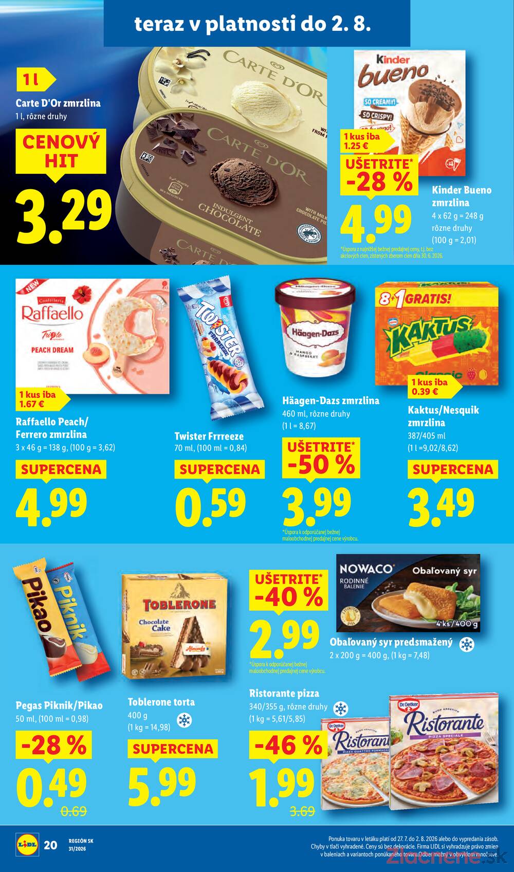 Lidl Štvrtek do 2.8.