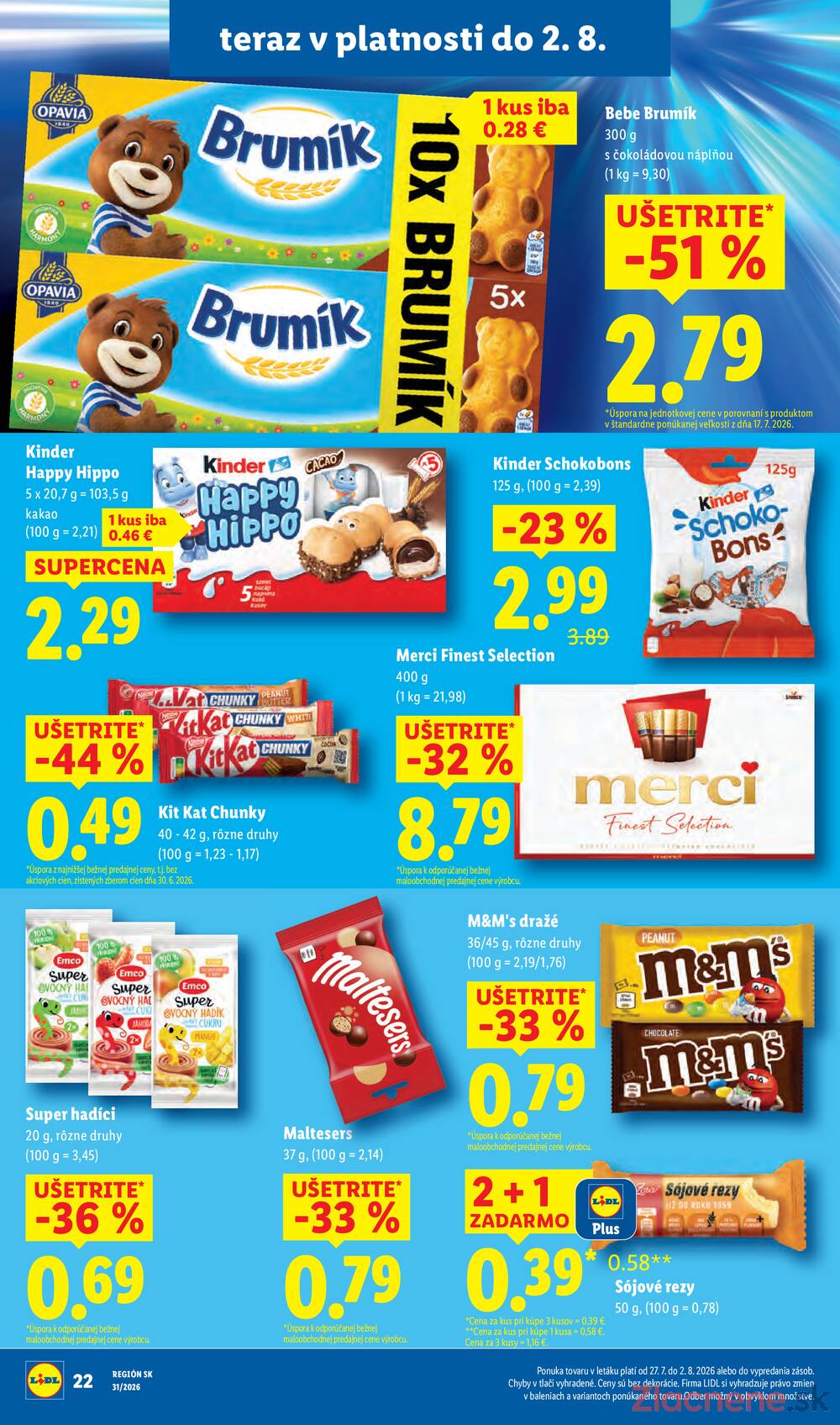 Lidl Štvrtek do 2.8.