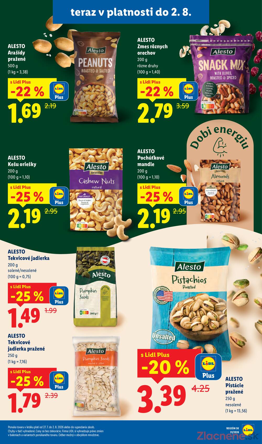 Lidl Štvrtek do 2.8.