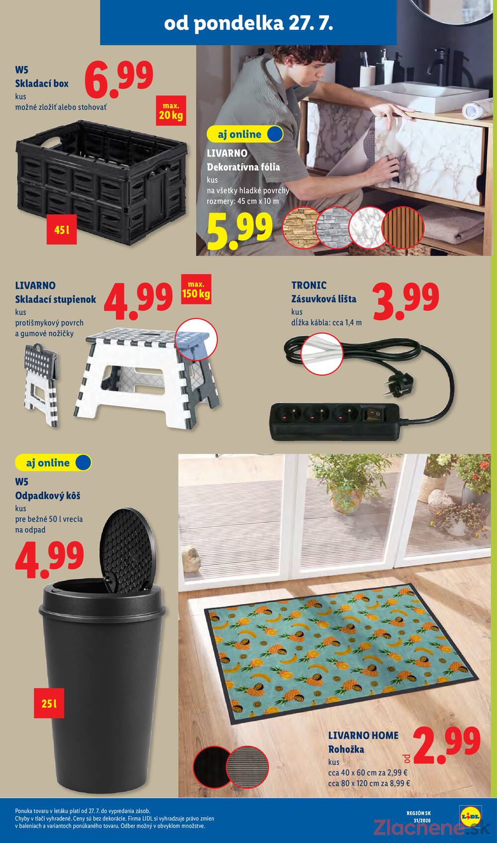 Lidl Štvrtek do 2.8.