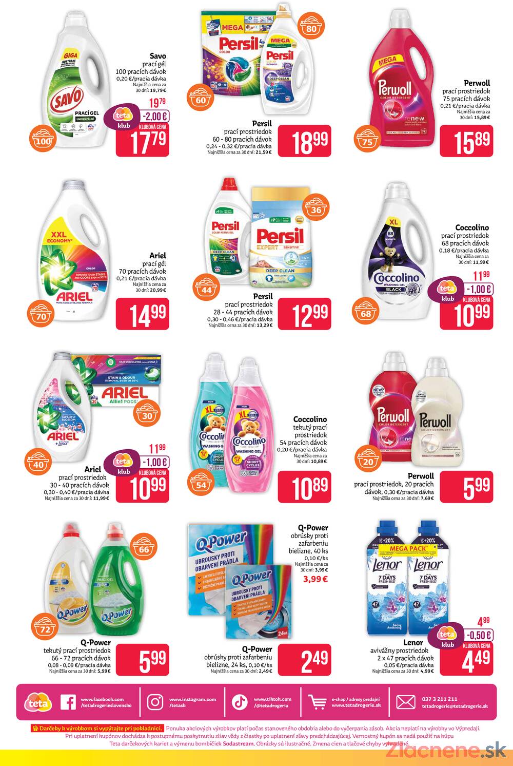 Leták TETA drogerie - TETA do 12.8. - strana 16 Leták TETA drogerie - TETA do 12.8. - strana 16