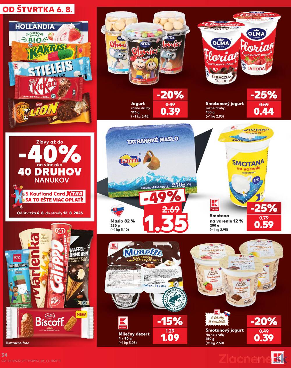 Kaufland 6.8. - 12.8. - Kaufland Púchov