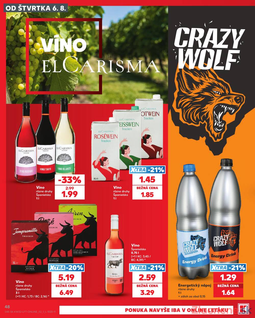 Kaufland 6.8. - 12.8. - Kaufland Púchov