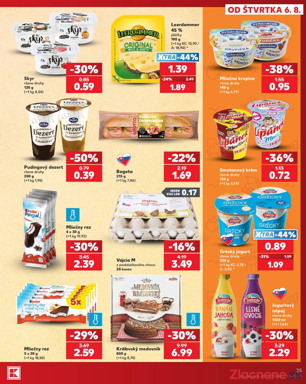 Kaufland 6.8. - 12.8. - Kaufland Rožňava