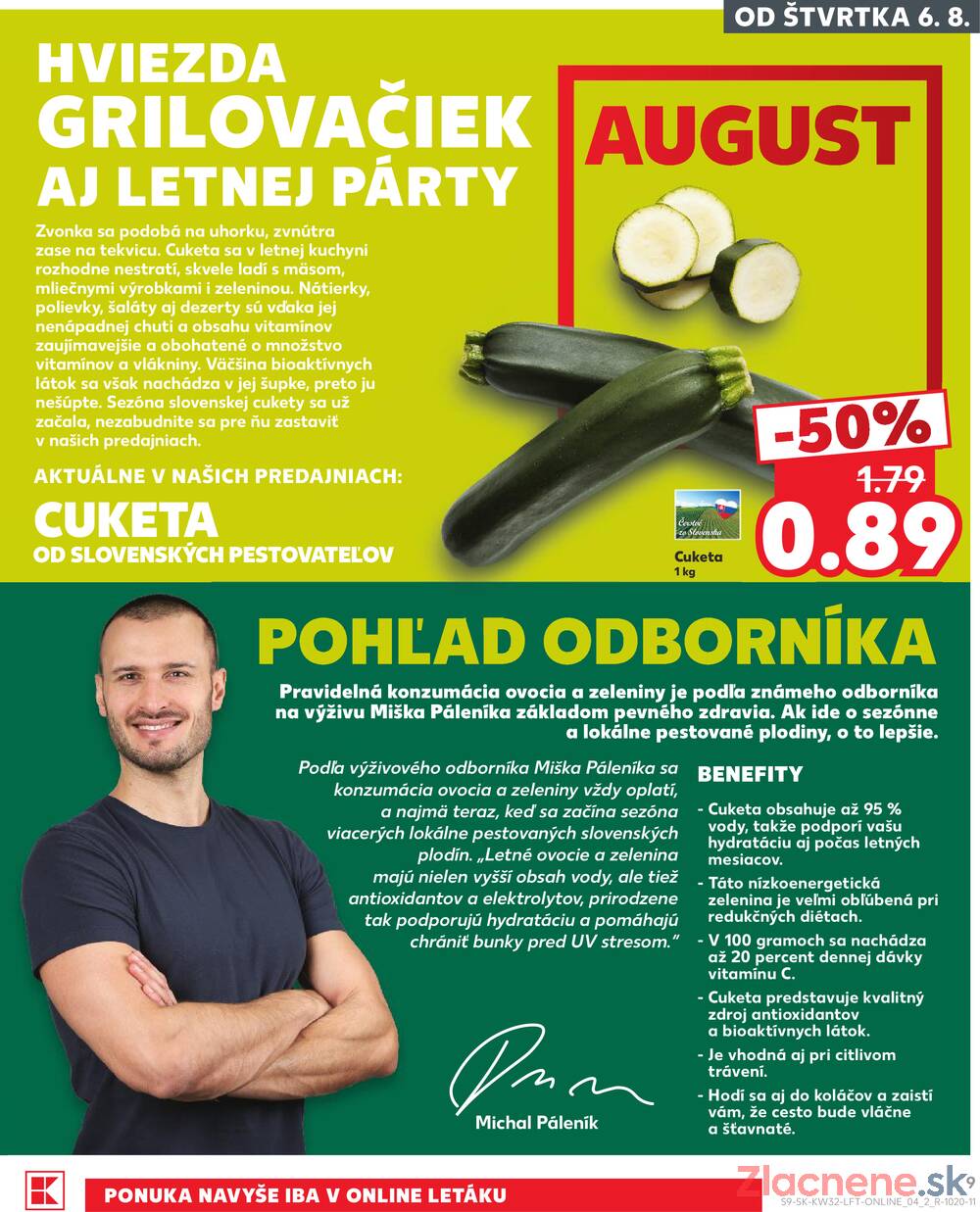 Kaufland 6.8. - 12.8. - Kaufland Poprad - Jiřího Wolkera