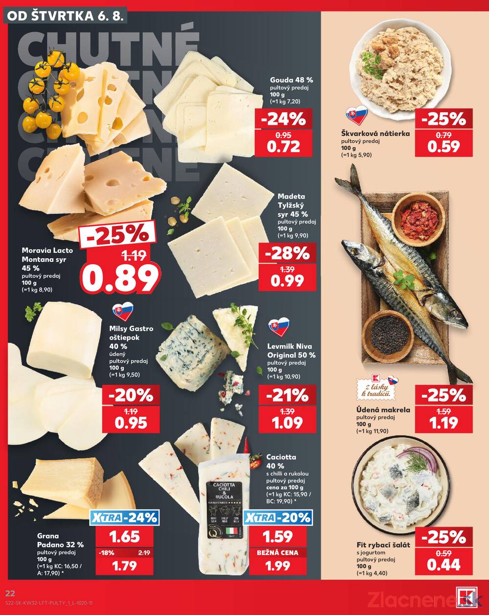 Kaufland 6.8. - 12.8. - Kaufland Poprad - Jiřího Wolkera