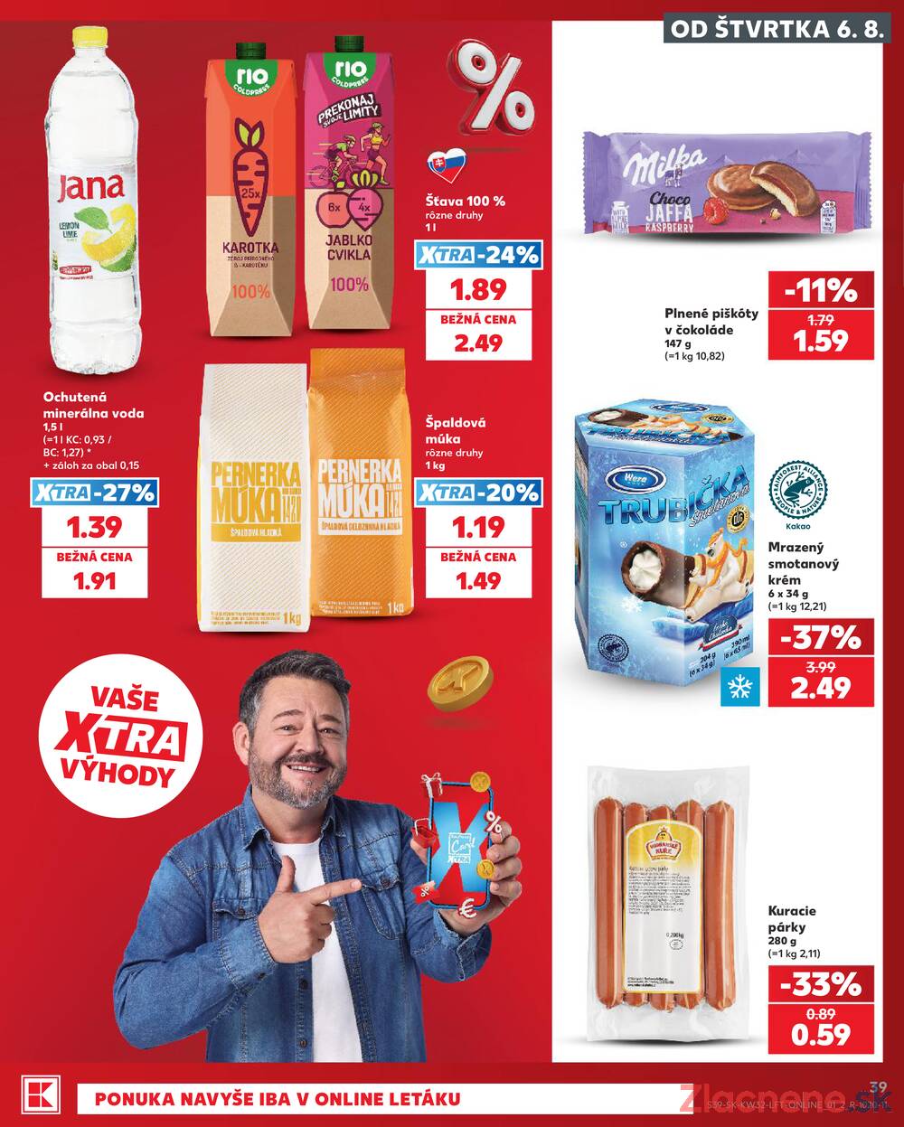 Kaufland 6.8. - 12.8. - Kaufland Piešťany