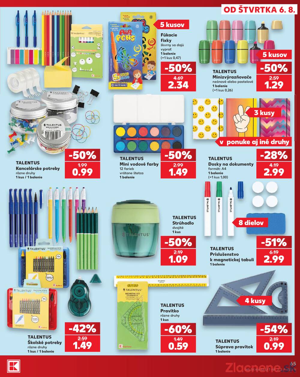 Kaufland 6.8. - 12.8. - Kaufland Piešťany