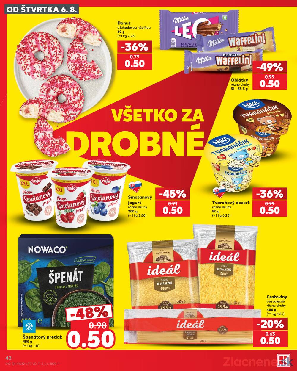 Kaufland 6.8. - 12.8. - Kaufland Sereď