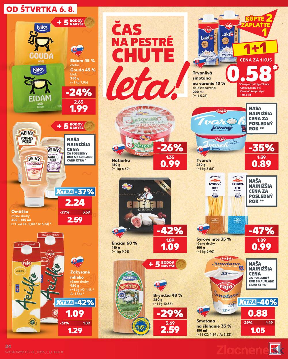 Kaufland 6.8. - 12.8. - Kaufland Bratislava - Petržalka