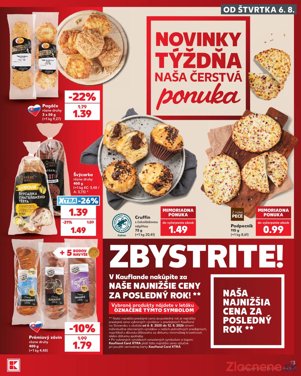 Kaufland 6.8. - 12.8. - Kaufland Trnava - Juh - Bratislavská