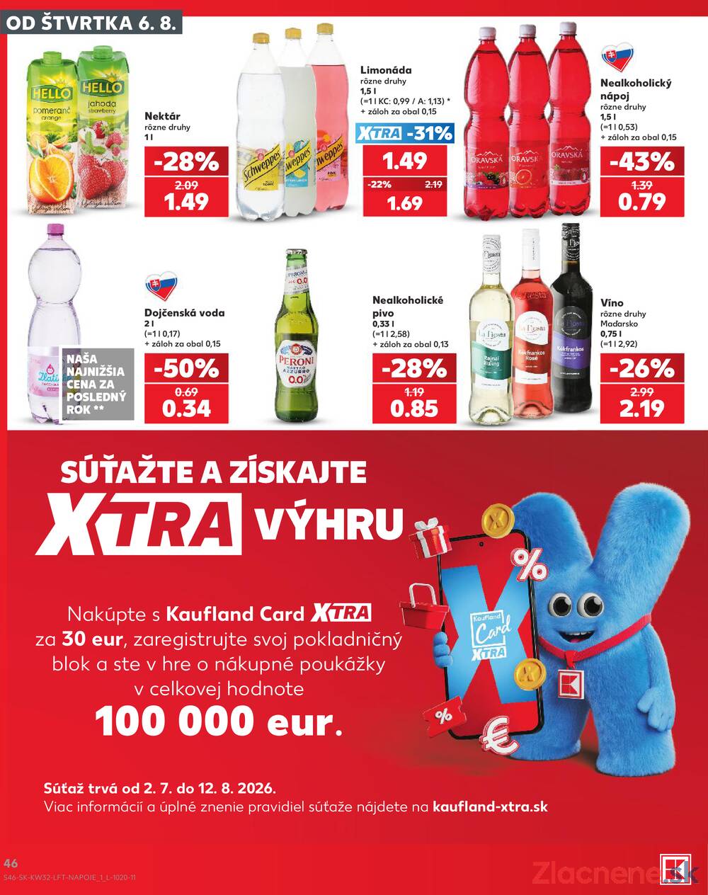 Kaufland 6.8. - 12.8. - Kaufland Trnava - Juh - Bratislavská