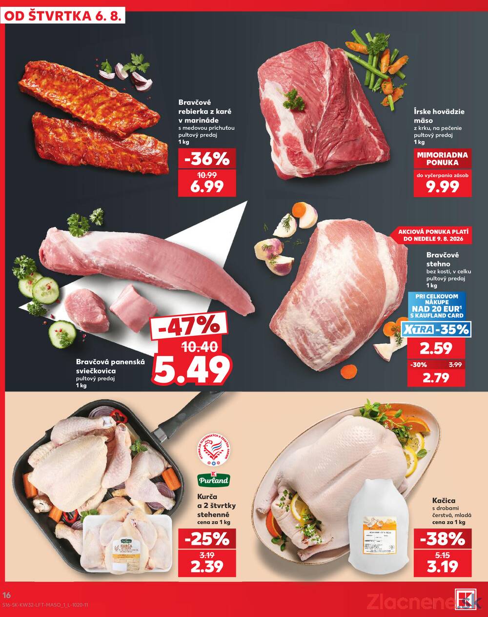 Kaufland 6.8. - 12.8. - Kaufland Trnava - Nová ul.